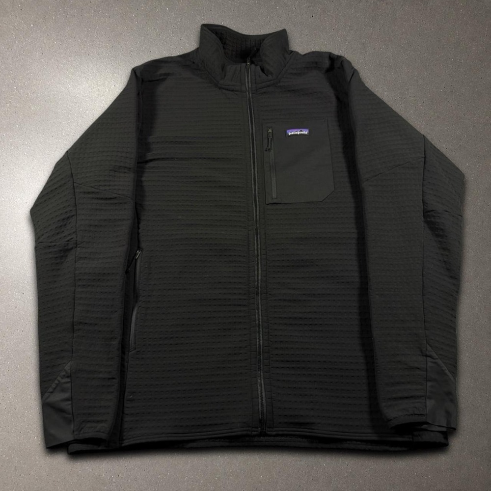 Patagonia R2 Techface Jacket Mens XXL Black Full Zip Gorpcore